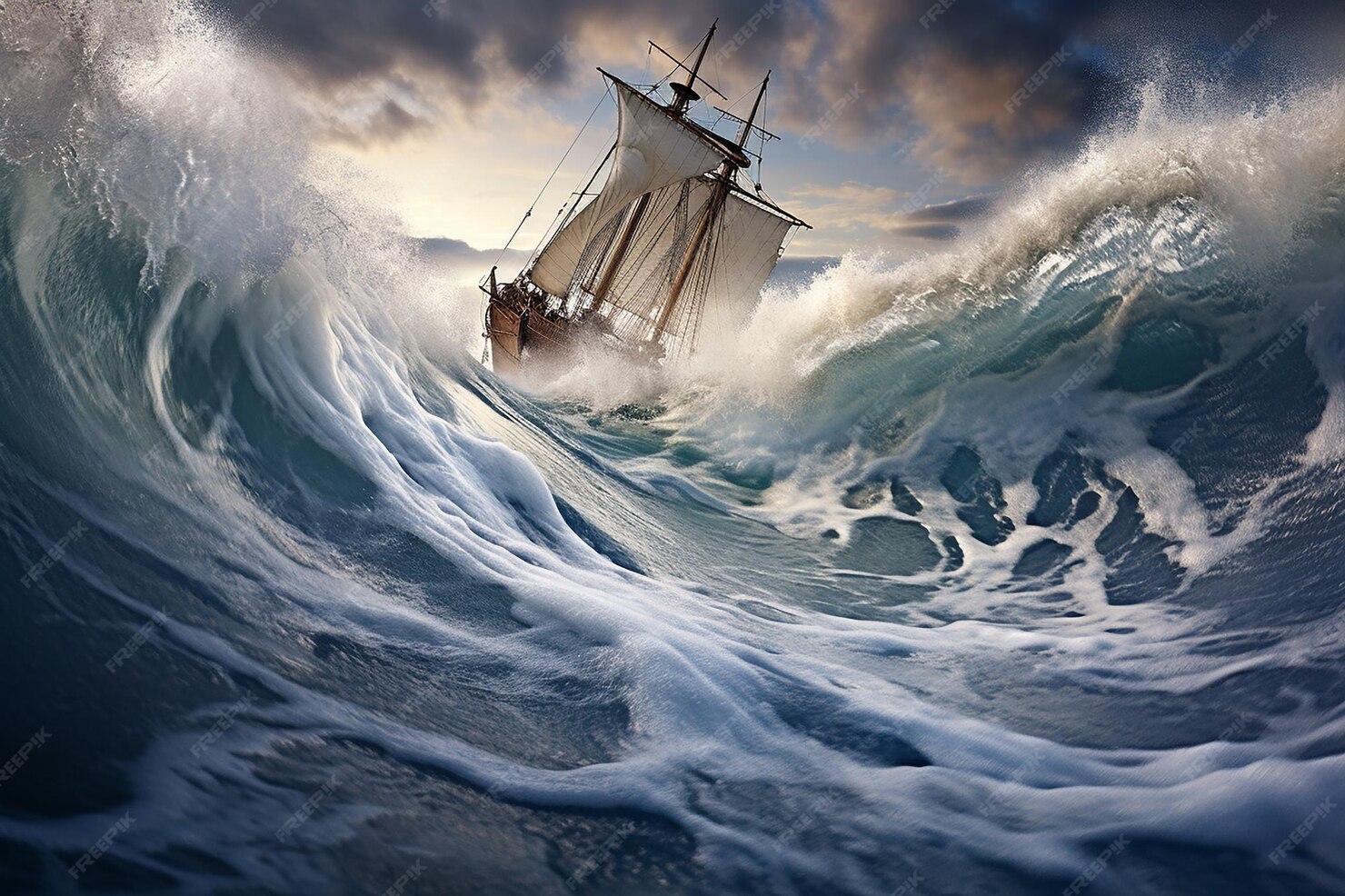 Cubans Risk All in Desperate Journey Through Turbulent Waves.